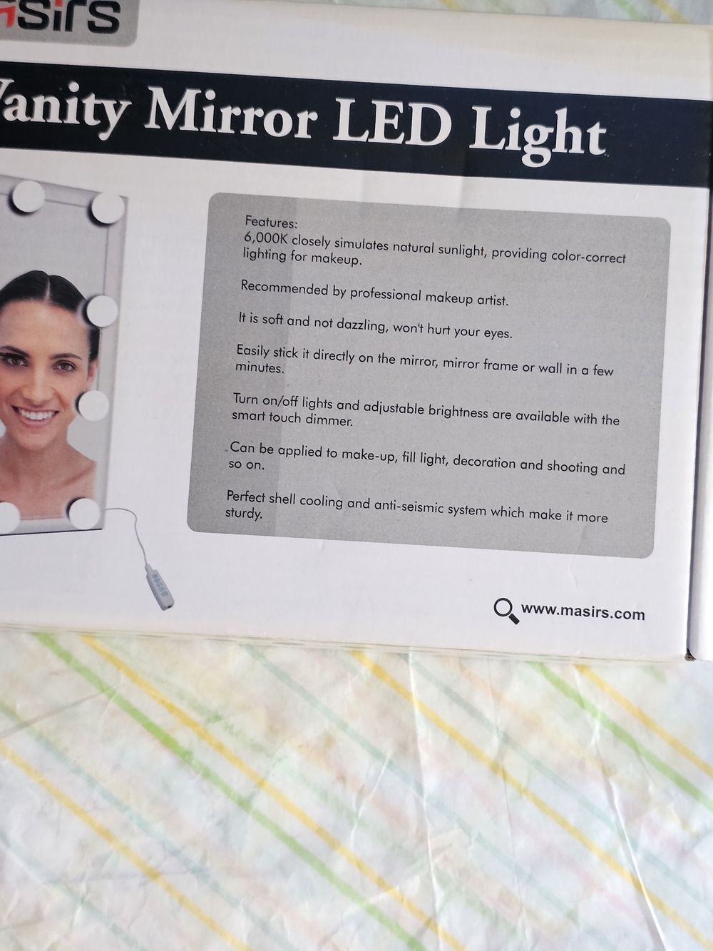 Vanity Mirror LED Light - White